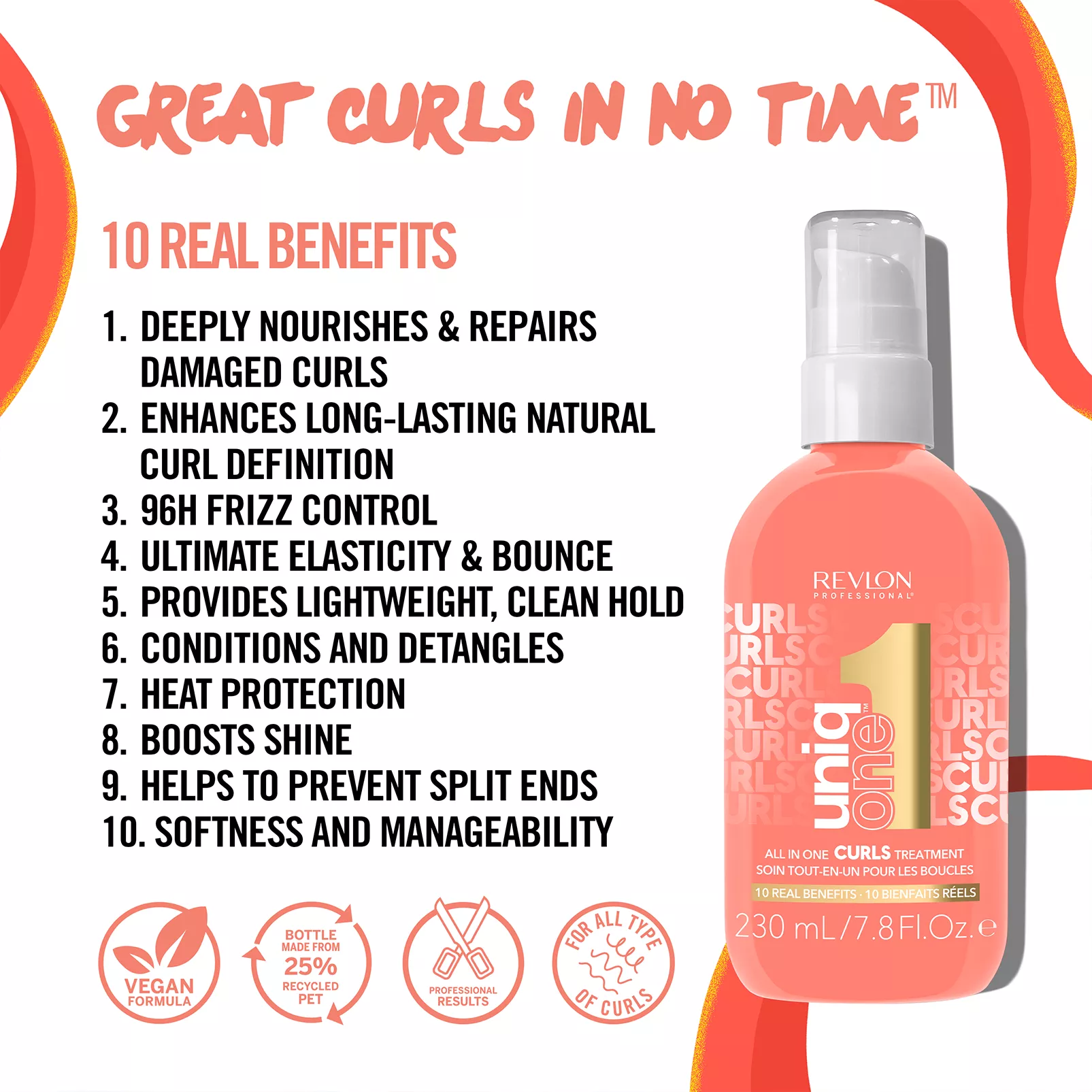 UniqOne Curly Hair Treatment from Revlon