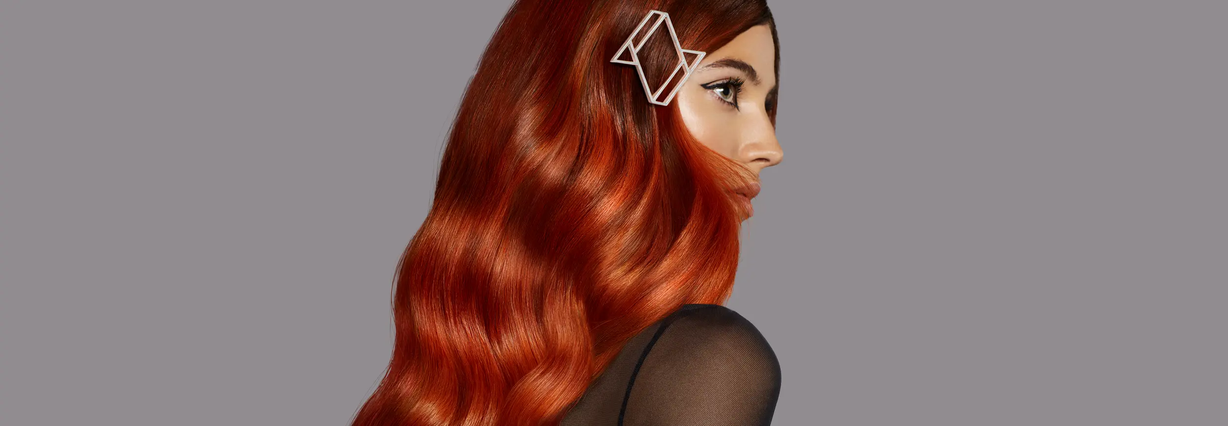 Empowering Hair Colour Ideas for All Ages : Chocolate Brown with Ombre Red